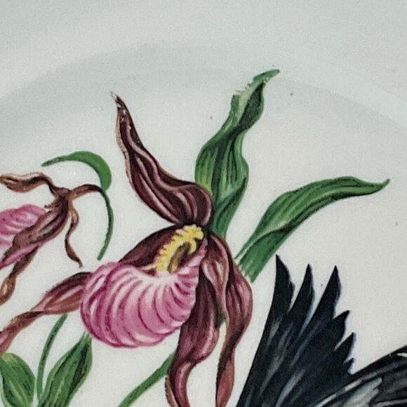 SCHUMANN Arzberg Bavaria Bird Plates Gold Rimmed American Goldfinch 8” Vintage - Picture 8 of 11